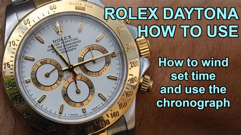 starting rolex|rolex watch setting instructions.